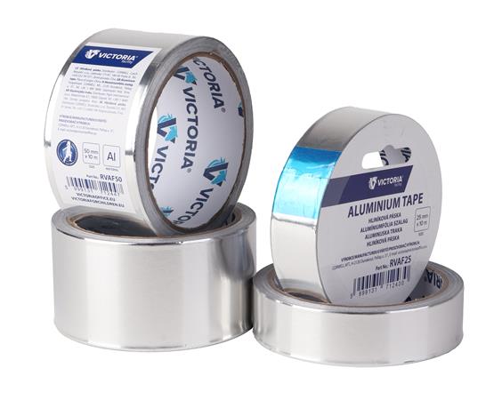 Alumíniumfólia szalag, 50 mm x 10 m, VICTORIA FACILITY